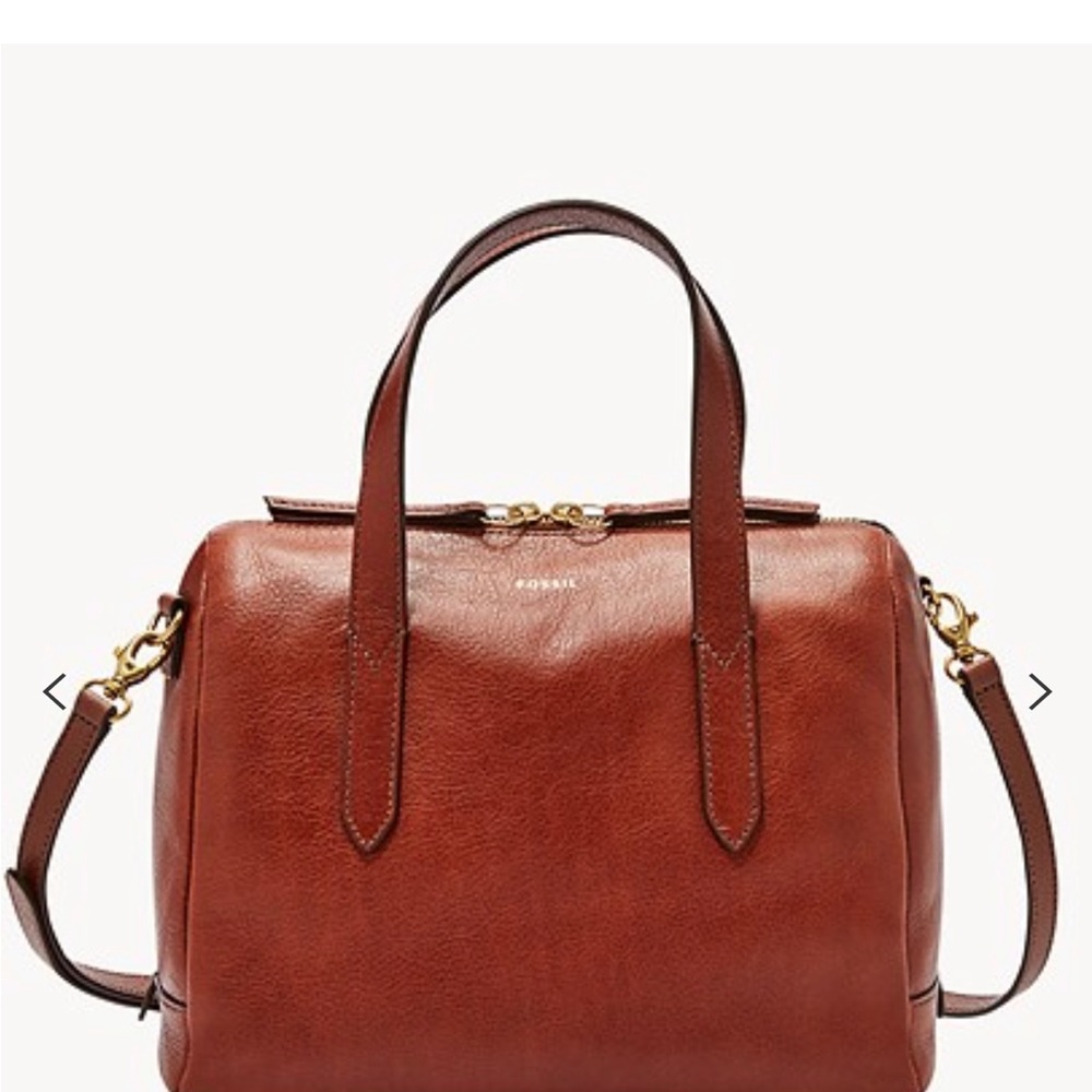 Fossil Leather satchel